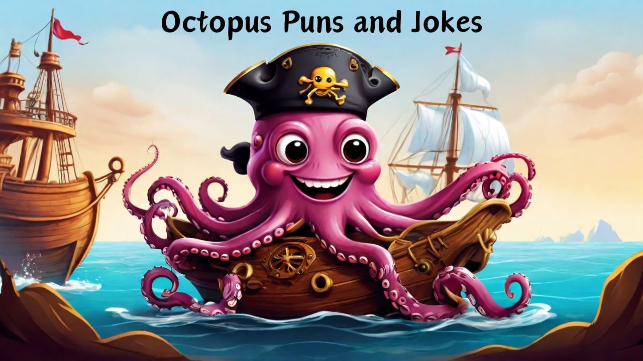 You are currently viewing 🏴‍☠️ 100+ Octopus Puns and Jokes To Wrap Your Brain Around