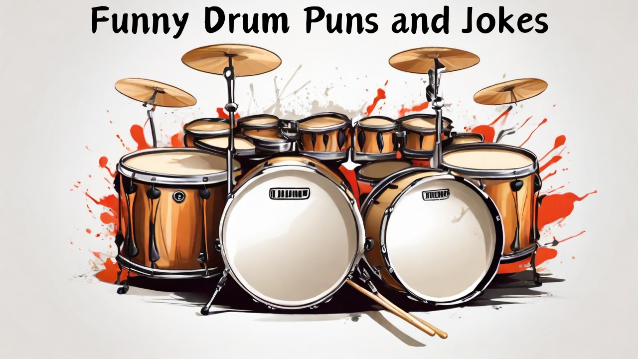 You are currently viewing 🥁 60 Best Drum Puns, Drum Jokes to Beat to