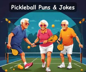 Read more about the article 🏓 60 Pickleball Puns, Pickleball Jokes that Hit Hard