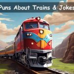 puns about trains and jokes